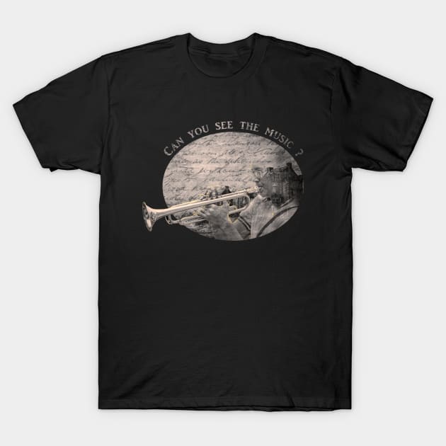 Can You See The Music? T-Shirt by SteveKight